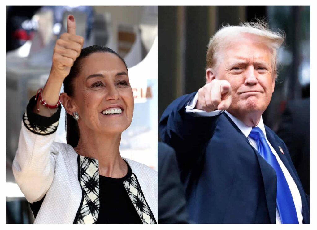Sheinbaum destaca su «buena comunicación» con Trump tras elogios