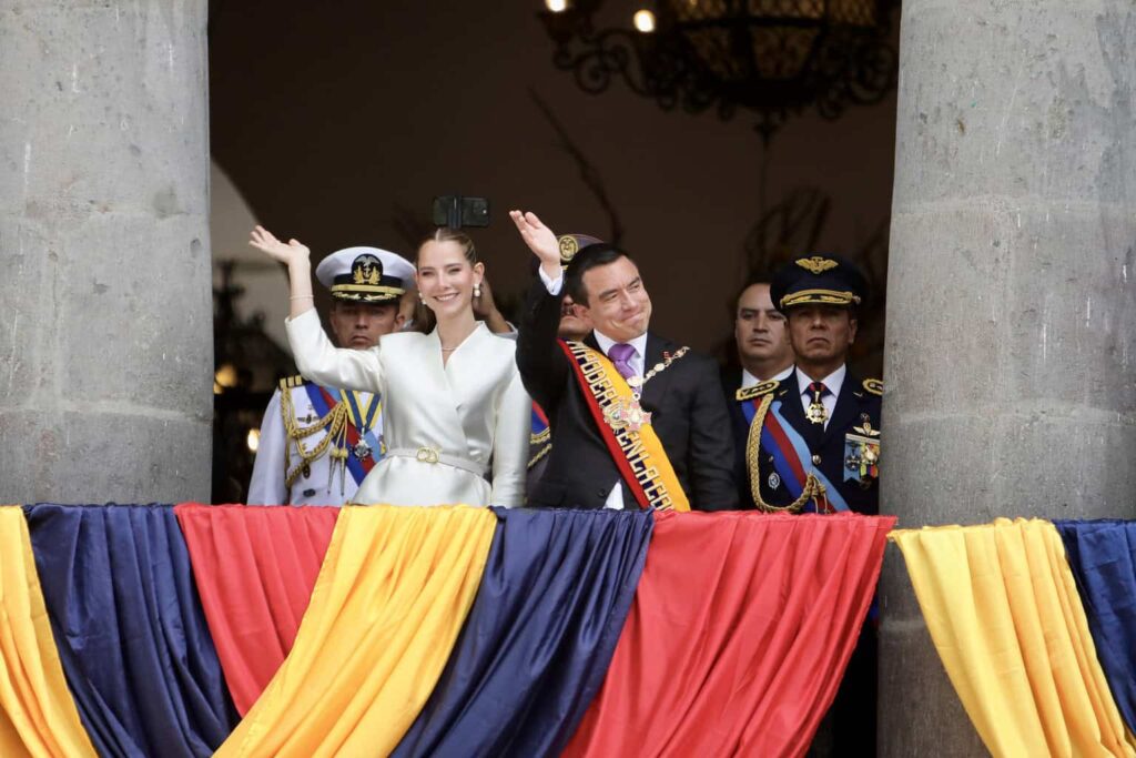 Noboa inaugura nuevo mandato en Ecuador con más «guerra» al crimen, comercio e inversiones